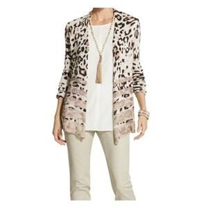 Talbots Leopard Print Dress Womens SZ 10 Animal Print V-neck New with Tags *Read